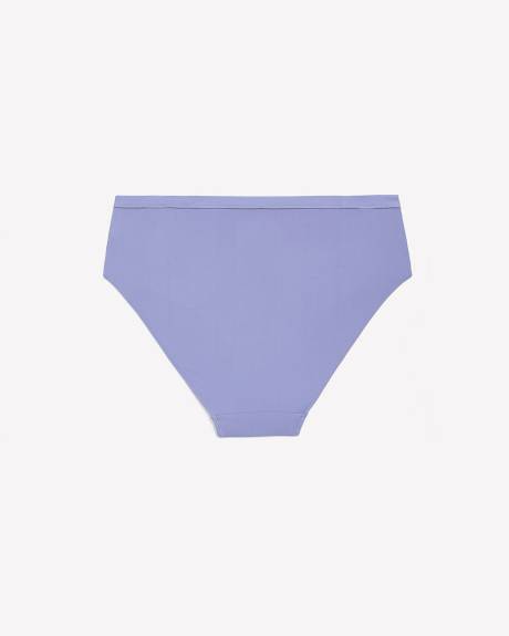 Culotte échancrée en microfibre lavande - ti Voglio