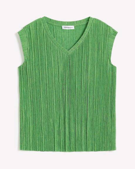 Drop-Shoulder Knit Top - Addition Elle