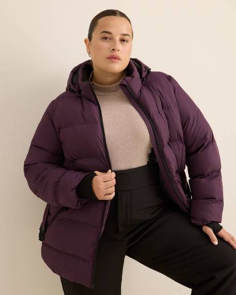 Responsible, Purple Belted Snow Jacket - Active Zone Responsible, Purple Belted Snow Jacket - Active Zone