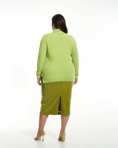 Cashmere Blend Turtleneck Sweater - Addition Elle