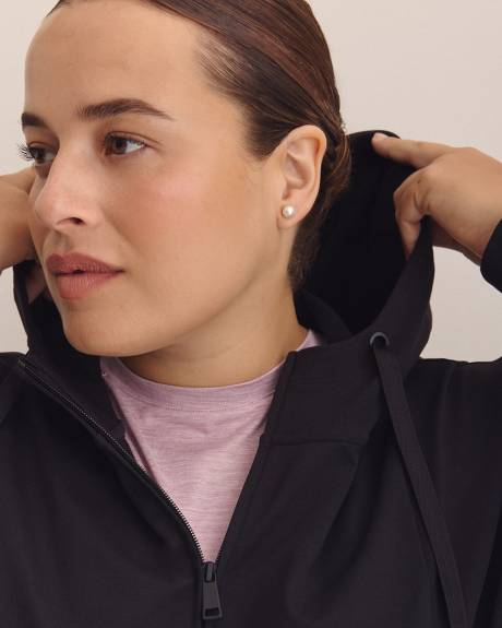 Half-Zip Hooded Sweatshirt - Active Zone