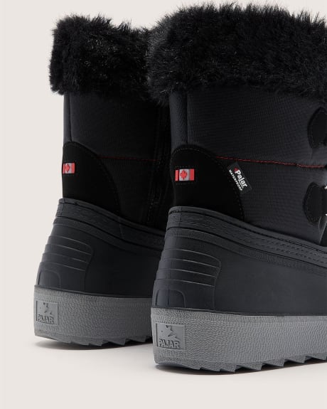 Wide-Width, Opal Lace-Up Winter Boot - Pajar