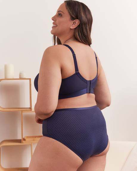 Dotted Wireless Padded Lounge Bra - Déesse Collection