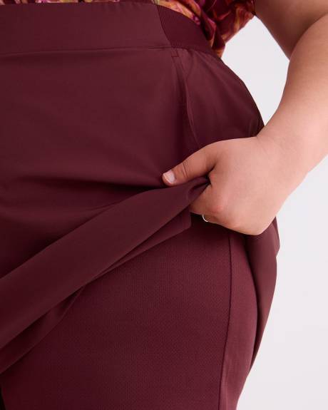 4-Way Stretch Skort with Slit - Active Zone