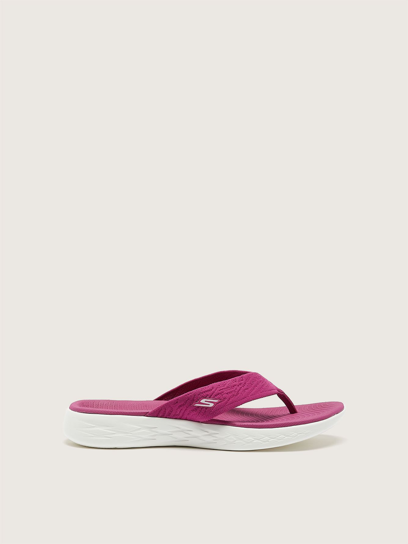 Wide Width, On-The-Go Sunny Thong Sandal - Skechers