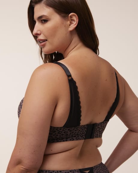 Soutien-gorge balconnet à imprimé guépard - Déesse Collection