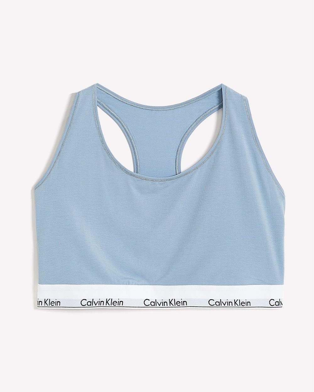 Calvin Klein Underwear - Modern Cotton Unlined Bralette Hemisphere Blue  Heather415 XS