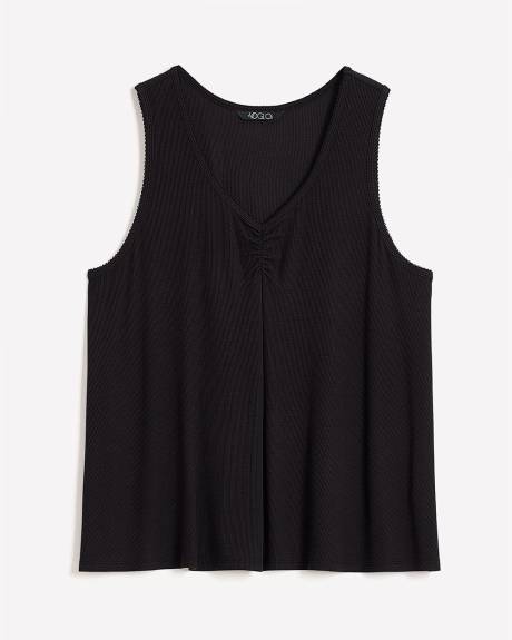 Camisole de pyjama évasée en tricot côtelé - ti Voglio
