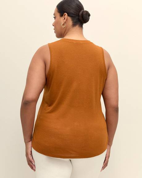 Camisole à encolure Henley - Essentiels PENN.