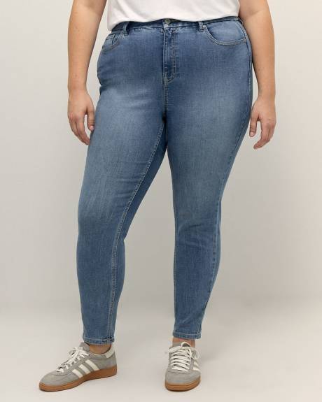 Responsible, Curvy-Fit Jeggings, Blue Wash - Addition Elle