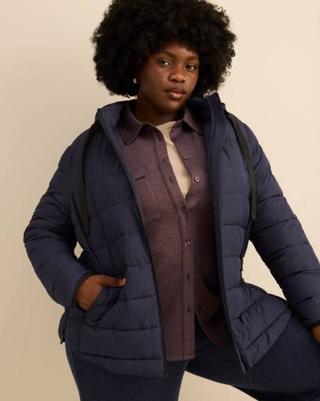 Packable Jacket with Removable Hood