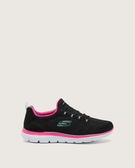 Espadrilles athlétiques Summits Perfect View, pied large - Skechers