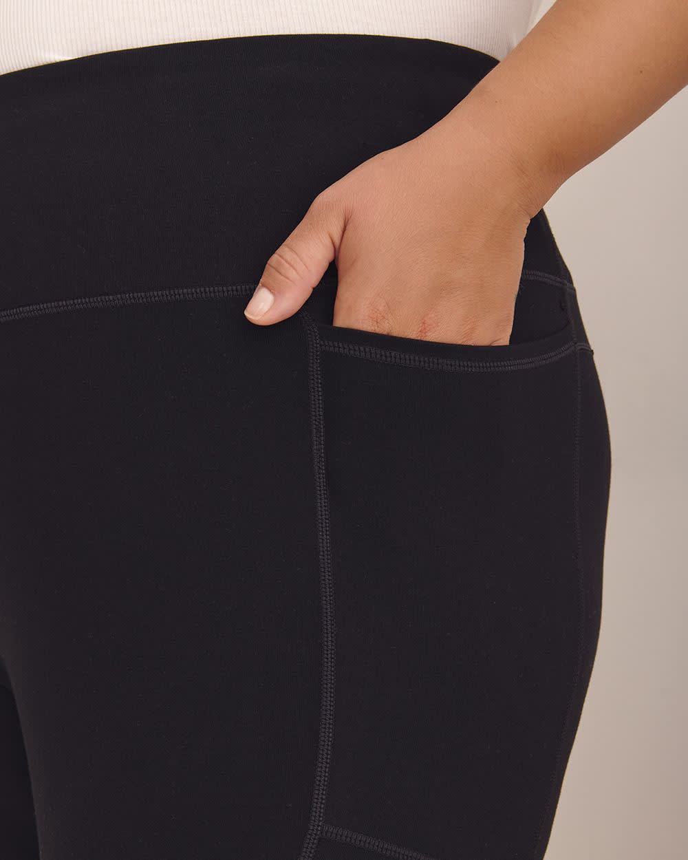 Basic Cotton Legging With Pockets Active Zone Penningtons