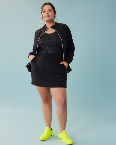 Jupe-short extensible, tissu responsable - Active Zone