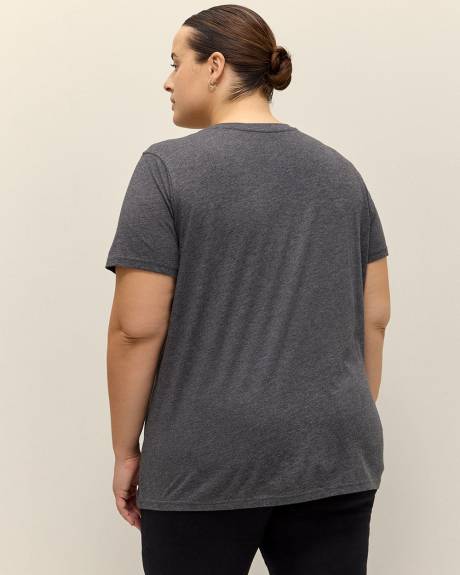 Boyfriend-Fit Short-Sleeve Tee - PENN. Essentials