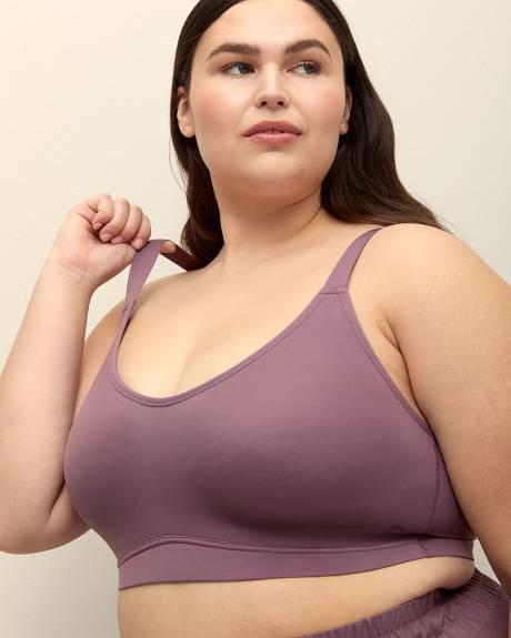 Soutien-gorge sport, sans armatures, maintien moyen - Active Zone