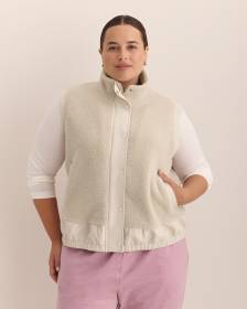 Sherpa Mock-Neck Vest - Active Zone Sherpa Mock-Neck Vest - Active Zone