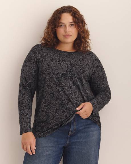 T-shirt à manches longues, coupe moderne, tissu responsable - Essentiels PENN.