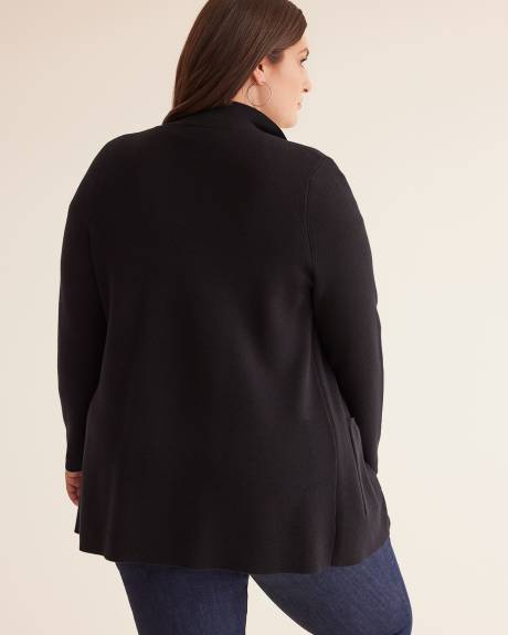 Black Sweater Blazer
