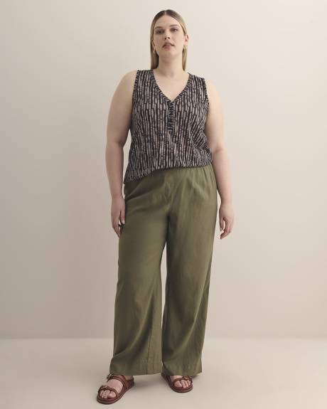Camisole à encolure Henley - Essentiels PENN.