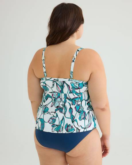 Haut tankini imprimé