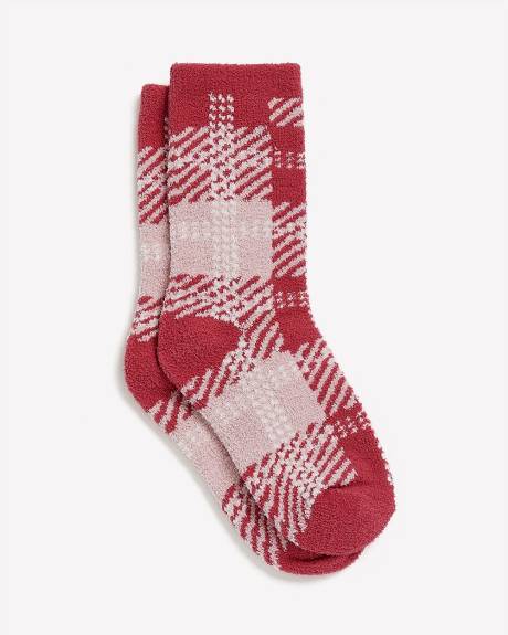 Plaid Cozy Socks - ti Voglio