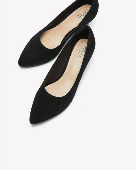 Escarpins Teresa Step en suède, pied large - Clarks