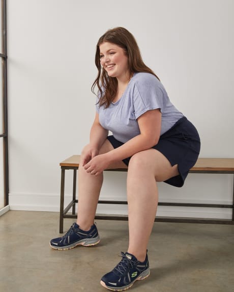 French Terry Pull-On Shorts - ActiveZone