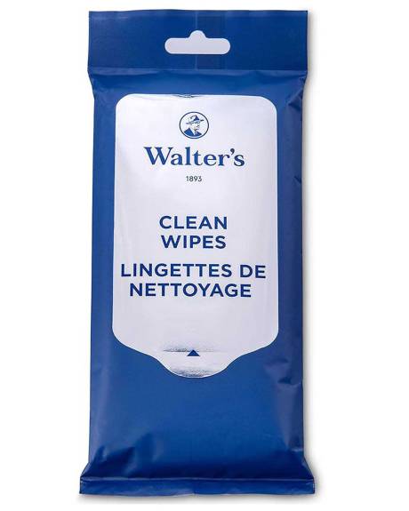 Lingettes nettoyantes pour chaussures - Walter's