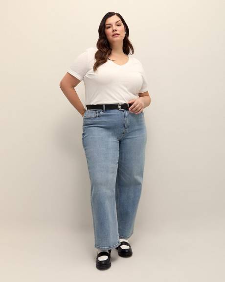Jean à jambe large, coupe galbée, petite, tissu responsable - d/C Jeans