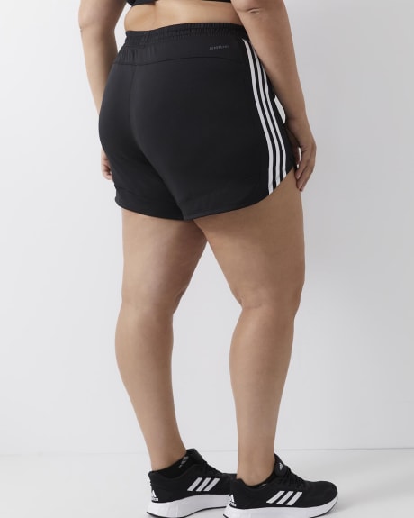 Responsible, 3-Stripes Black Knit Short - adidas