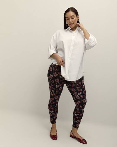 Legging tendance fleuri, tissu responsable - Essentiels PENN.