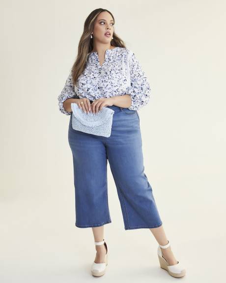 Responsible, 1948-Fit, Wide-Leg Cropped Jeans - d/C JEANS