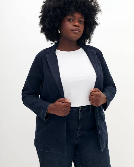Responsible, Stretch Denim Blazer - Addition Elle