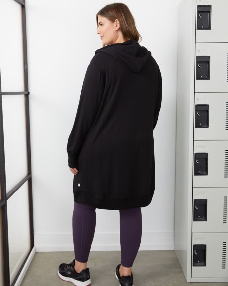 Hooded Long-Sleeve Dress - ActiveZone