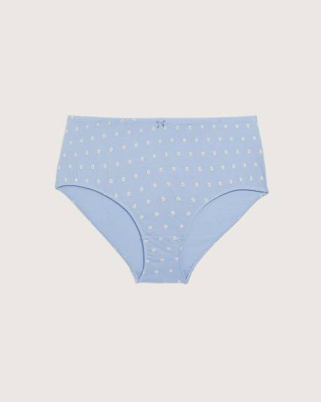 Culotte en coton à motifs de petites fleurs - ti VOGLIO
