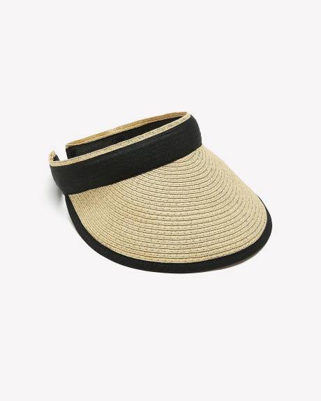 Straw Visor Hat