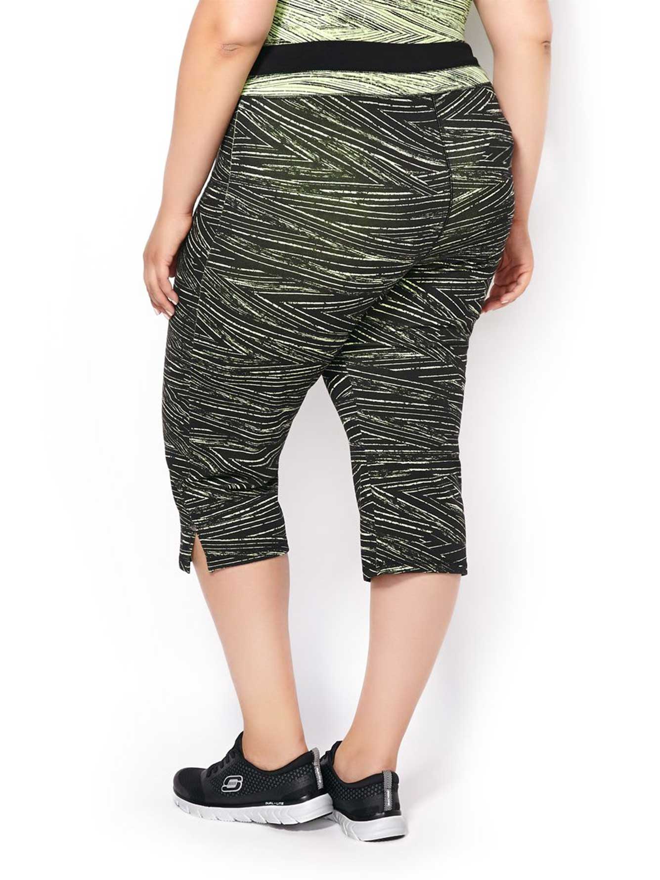 plus size capri yoga pants