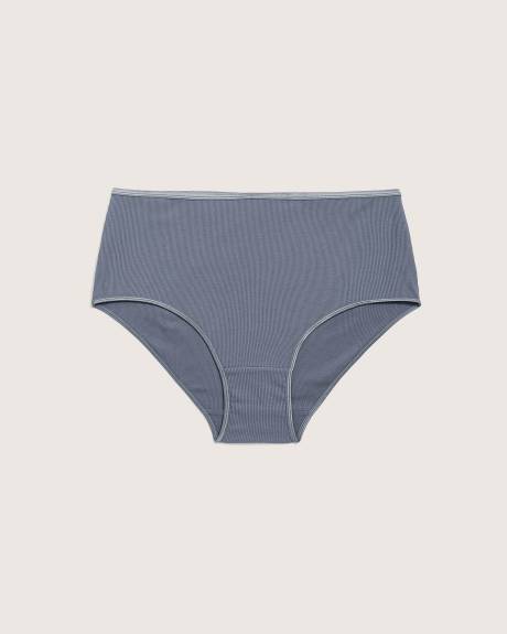 Culotte classique unie en coton côtelé - ti Voglio