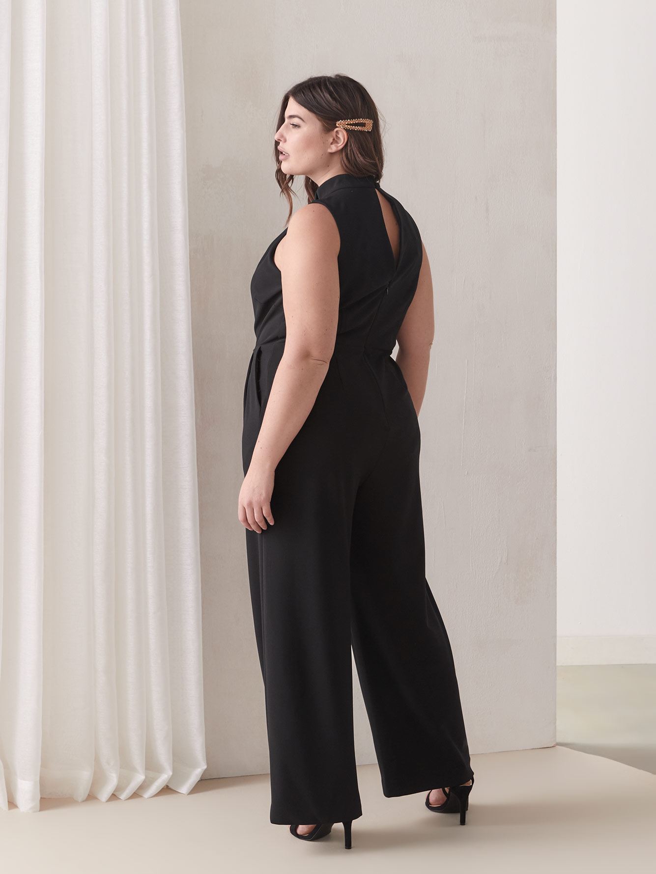 reitmans black jumpsuit