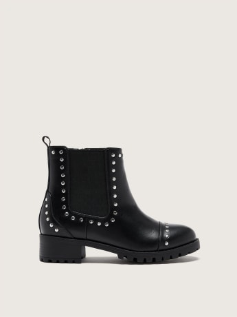 Extra Wide Width, Studded Chelsea Bootie