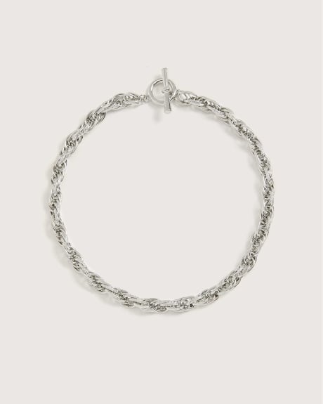 Twisted Chain Choker Necklace - In Every Story