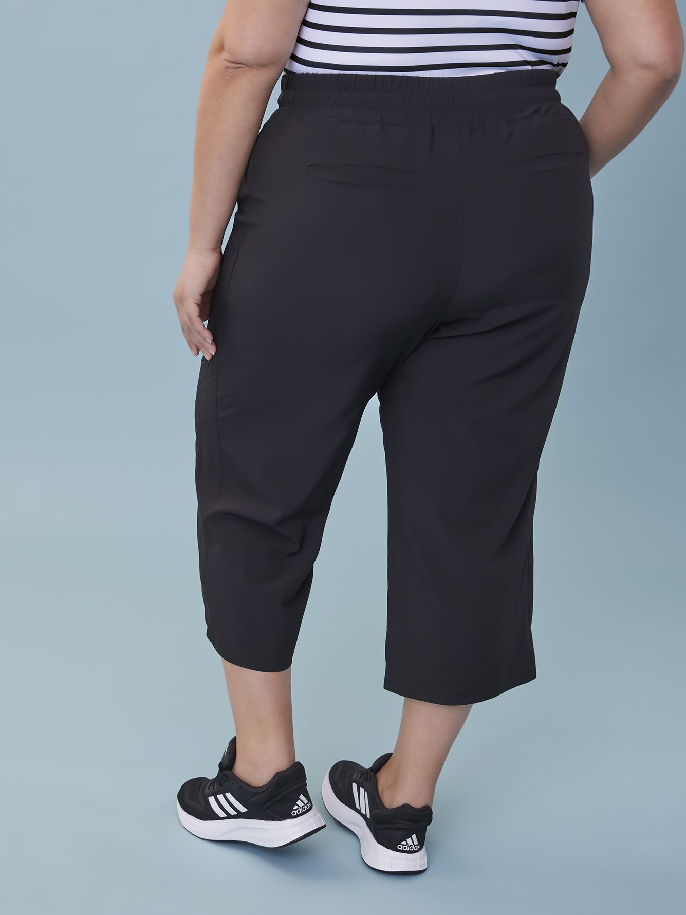 Responsible, 4-Way Stretch Pull-On Wide-Leg Crop Pant - Active
