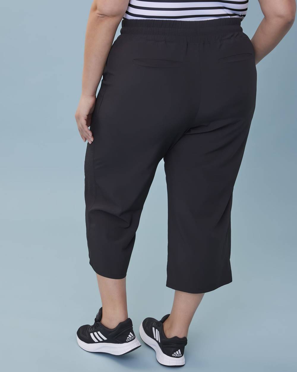 Responsible, 4-Way Stretch Pull-On Wide-Leg Crop Pant - Active