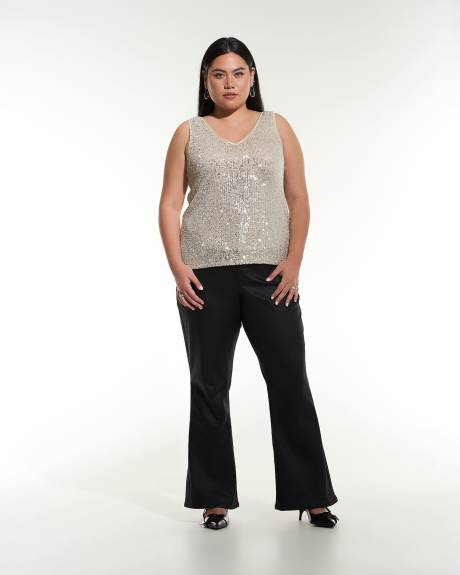 Camisole en tricot à paillettes - Addition Elle