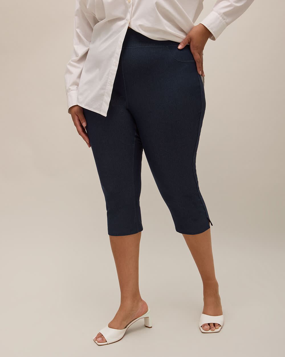 Basic Denim Capri Legging - PENN. Essentials