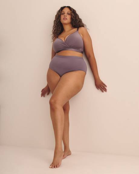 Soutien-gorge de détente rembourré rose, sans armatures - Déesse Collection
