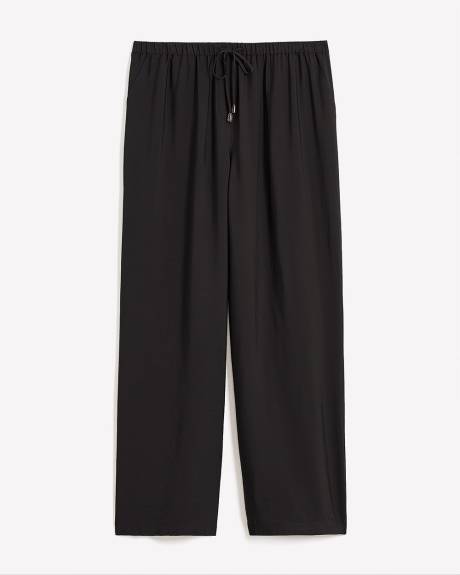 Wide-Leg Pant with Drawstring