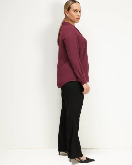 Responsible, Silky Buttoned Down Shirt - Addition Elle