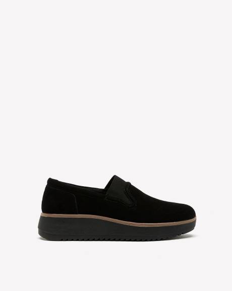 Wide Width, Zylah Sky Suede Loafer - Clarks
